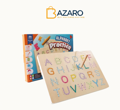 MONTESSORI ALPHABET TRACING BOARD: FUN & HANDS-ON EARLY LEARNING